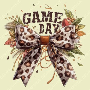 Coquette Leopard Bow PNG | Girly Aesthetic Clipart | Soft Girl Ribbons | Trendy Shirt Design | Cheetah Print Bow Sublimation