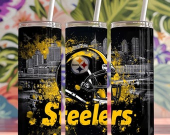 Football 20oz Skinny Tumbler Wrap PNG – American League Mascot Sublimation Design