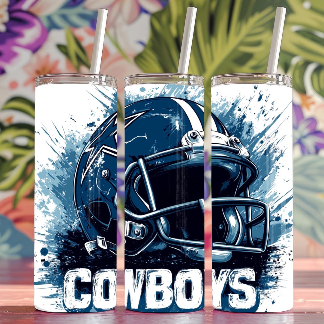 Western Cowboy 20oz Tumbler Wrap PNG | Sports-themed Tumbler Design ...