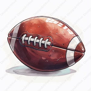 Football PNG Sublimation Design | American Football Game Day PNG Digital Download