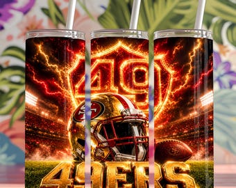 Football Mascot Tumbler Wrap PNG Bundle, 12 Sports Team Mascot Designs, 20oz Skinny Tumbler Sublimation Digital Download