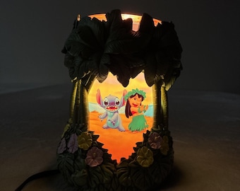 Calentador de fragancias Disney Lilo & Stitch Aloha-Ohana Scentsy usado, en buen estado. BnftsCharity