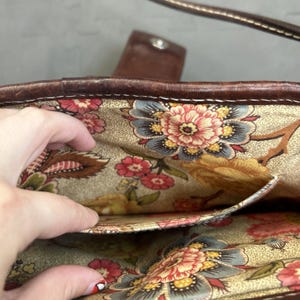 Brighton Sadie Straw Brown Leather Trim Shoulder Tote Bucket Handbag FS Charity image 7