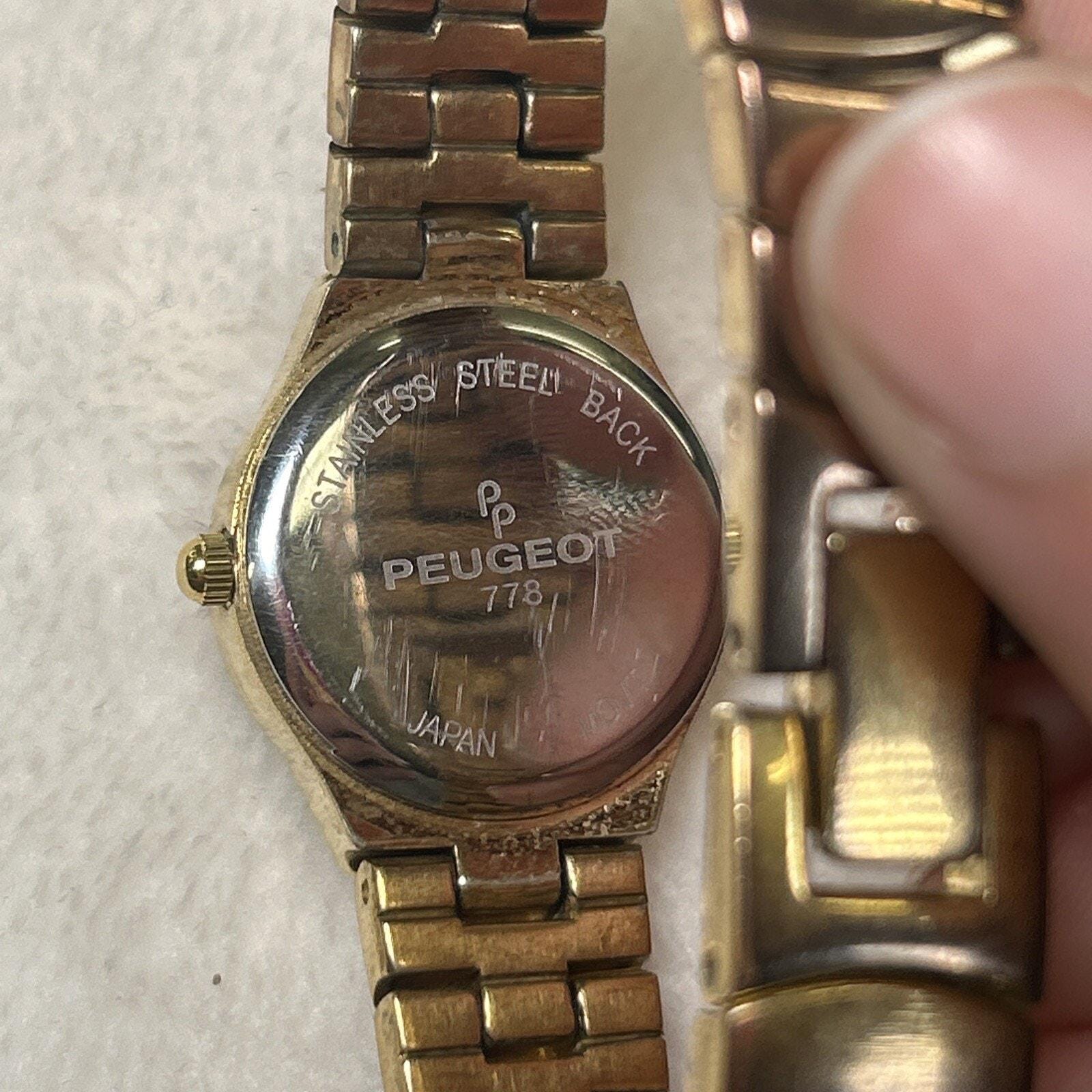 Peugeot Mother of Pearl Stainless Steel Watch Round Peugeot Women main image 4