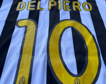 06-07 ユベントス ホーム ユニフォーム デルピエロ #10 06-07 ユベントス ホーム ユニフォーム デルピエロ #10 - メルカリ