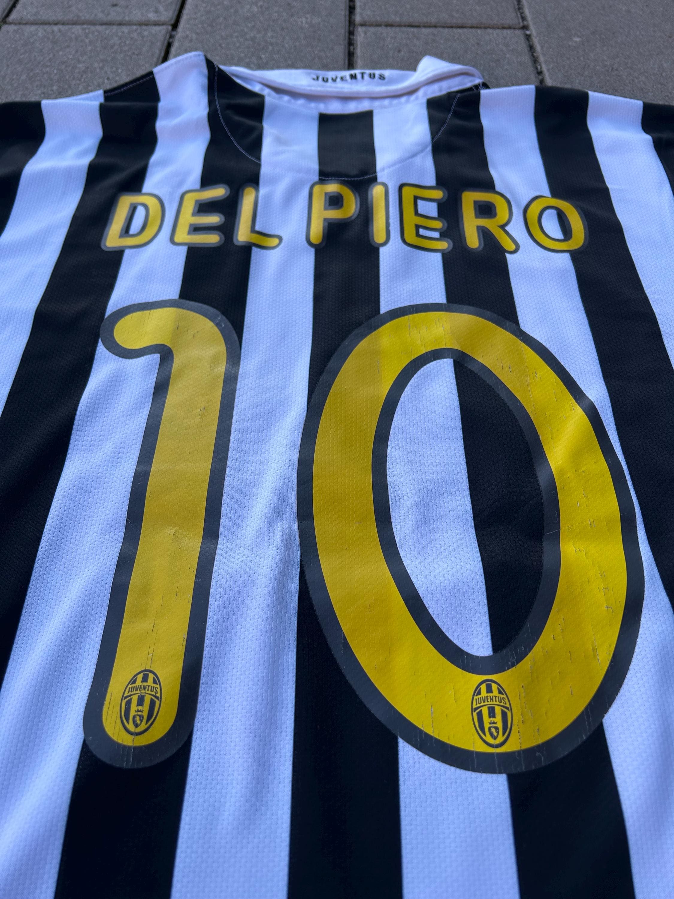 Juventus 2006/07 Original Home Shirt Del Piero #10 Size XL