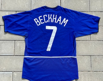 2002/03 Manchester United Authentic Away Shirt Beckham #7