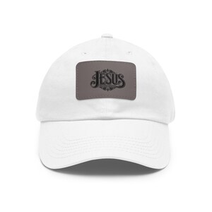 Jesus Patch Dad Hat – Bio-Washed Twill, Low Profile