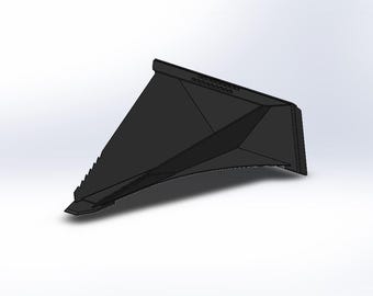 Skidsteer Stump bucket plans with DXF