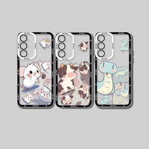 Custodia per telefono a forma di serpente/custodia per telefono a forma di mucca/custodia per telefono a forma di topo/custodie per telefono a forma di zodiaco/custodia per telefono a forma di kawaii/iPhone 16 15 14 13 12 Pro/Samsung S24 S23 S22