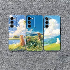 Cat Phone Case|Dog Phone Case|Anime Phone Cases|Pet Phone Case|Kawaii phone case|iPhone 16 15 14 13 12 11 Pro Max |Samsung S24 S23 S22