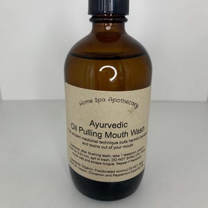 Ayurvedic Oil Pulling Mouth Wash 8 0z