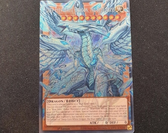 Yu-Gi-Oh! 1996 Blue-Eyes White Dragon Holographic Rare – Mint