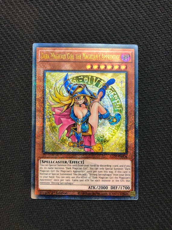 uncensored yugioh cards Dark Magician Girl the Magician's Apprentice (uncensored) Proxy Uncensored Art