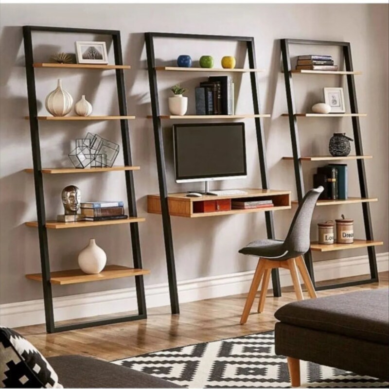 Desk With Shelves - Etsy