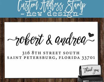 Modern Address Stamp / Family Address Stamp / Self Address Stamp / Script Address Stamp / RSVP address stamp / Gift Address Stamp / 2211