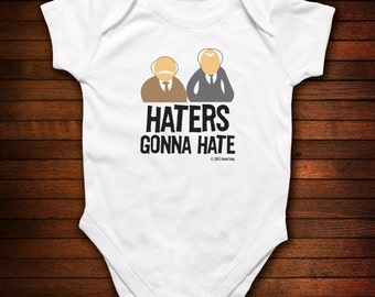 Haters Gonna Hate One Piece Bodysuit - Funny Baby Gift