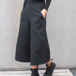 culotte, pant-skirt, with big pockets