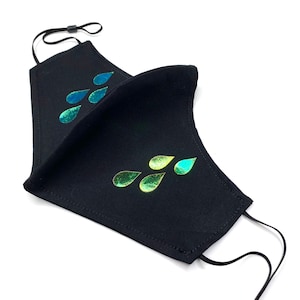 アクセサリーその他 BEL-AIR ATHLETICS Property of XXL Print Mask Black ALL BLACK Cotton Washable Face Mask - Etsy