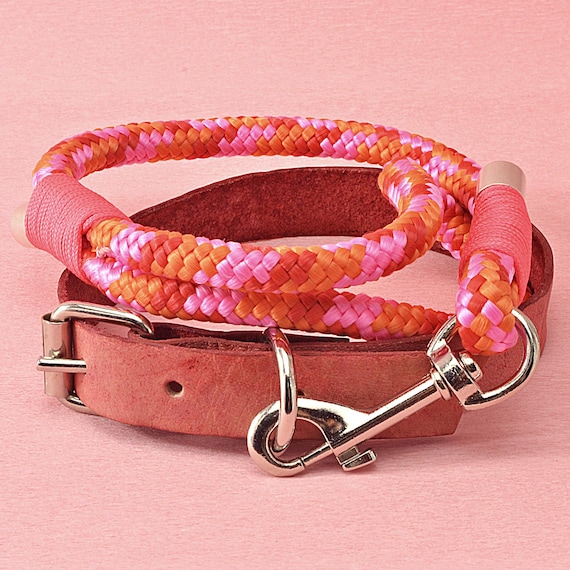 Handmade Paracord Rope Dog Leash: Stylish Training Pet Accessory