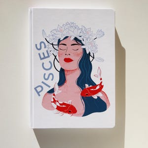 Astrologiedagboek Vissen Perfecte dierenriemcadeau voor vissen Verjaardag beschikbaar dagboek met alle sterrenbeelden Spiritueel dagboek