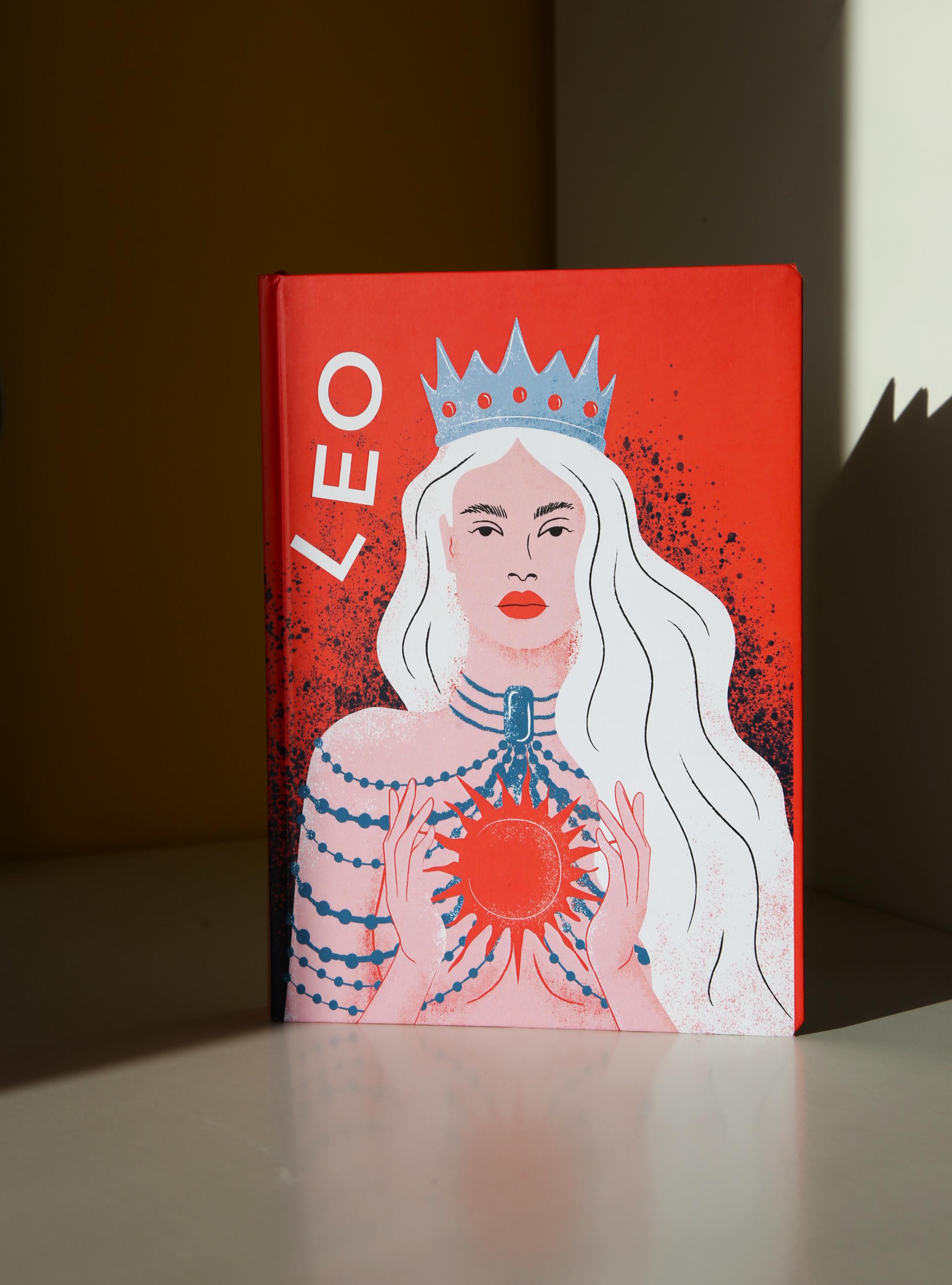 Leo Zodiac Notebook Astrology Journal and Birthday Gift Hardcover Leo Journal for Astrology Lovers Horoscope Diary Spiritual Star Sign Gift