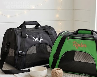 Transportín personalizado para mascotas – Bolso de hombro de viaje blando para perros/gatos