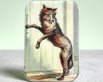 Der Wolf vor der Tür Notions Dose