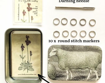 Knitting Kit, Stitch marker storage (040)