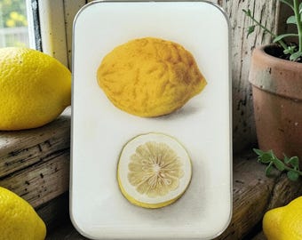 Botanische Zitrone Notion Dose