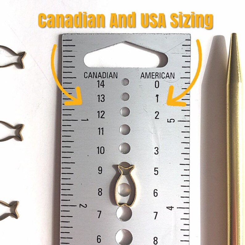 Go Fish Stitch Markers Etsy