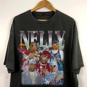 Nelly Unisex Graphic Tshirt, Vintage Nelly Graphic Tee Nelly Unisex Graphic Tshirt, Vintage Nelly Graphic Tee