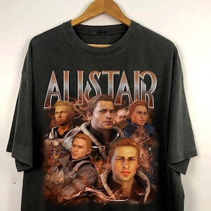 Graphic Alistair Dragon Age Vintage 90s Bootleg T-shirt, Alistair TShirt Sweatshirt Retro Dragon Age Shirt Video Games Hoodie Unisex TShirt