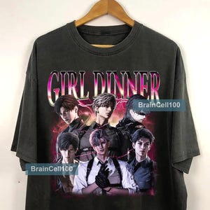 Girl Dinner Sylus Caleb Zayne Love and Deepspace Vintage 90s T-shirt, College Love and Deepspace Tshirt Gift For Man and Women Unisex Shirt