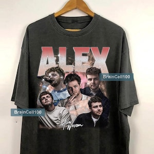 Vintage jaren 90 Alex Warren Tour 2025-t-shirt, Alex Warren-shirt, retro Alex Warren-concertmerchandise, goedkoper dan therapietour, Alex Warren-fan-T-shirt