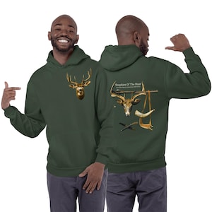 Trophies Of The Hunt Hoodie, Deer Hunting Hoodie, Dad Hunting Shirt For Men Hunters Deer Shirt Fathers Day Hunting Shirt, Bold Hunter Gifts