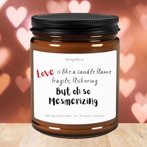 Mesmerizing Flame Soy Candle: Sensual Aroma, 50-60 Hour Burn