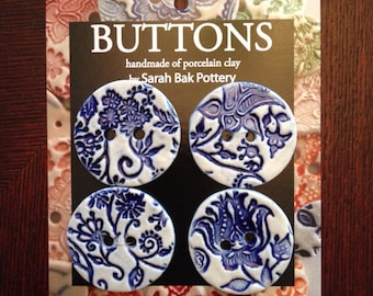 Large blue buttons