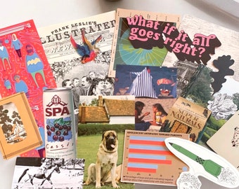 Mystery Collage Pack: 20 Pages & 10 Clippings!