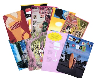 Bundle of 50 Vintage & Modern Magazine Pages (perfect for collage/scrapbook/junk journal)