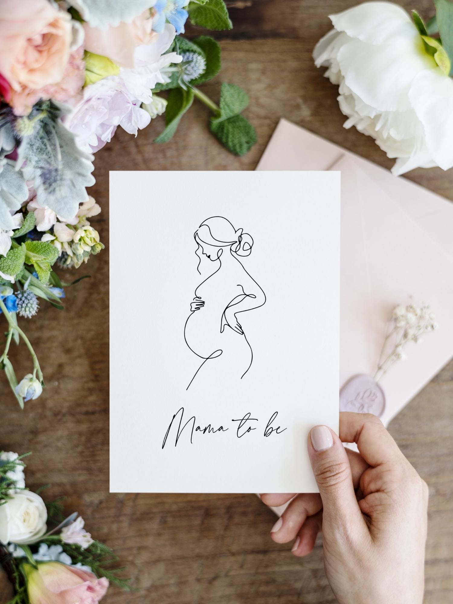 Mother's Day Card With 