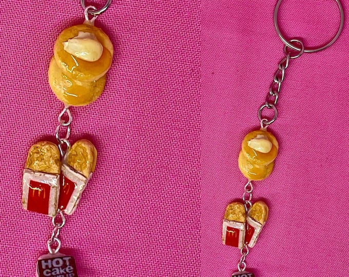 Miniature Food Keychain | Mcdonald’s Breakfast Keychain | Fun Keychains ...