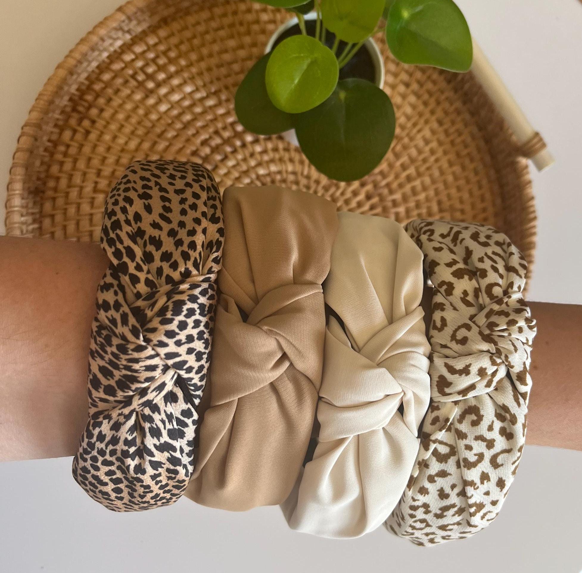 YUZNA Dirndl Haarreif Weiß - Geflochtenes Stirnband Für Oktoberfest & Trachten