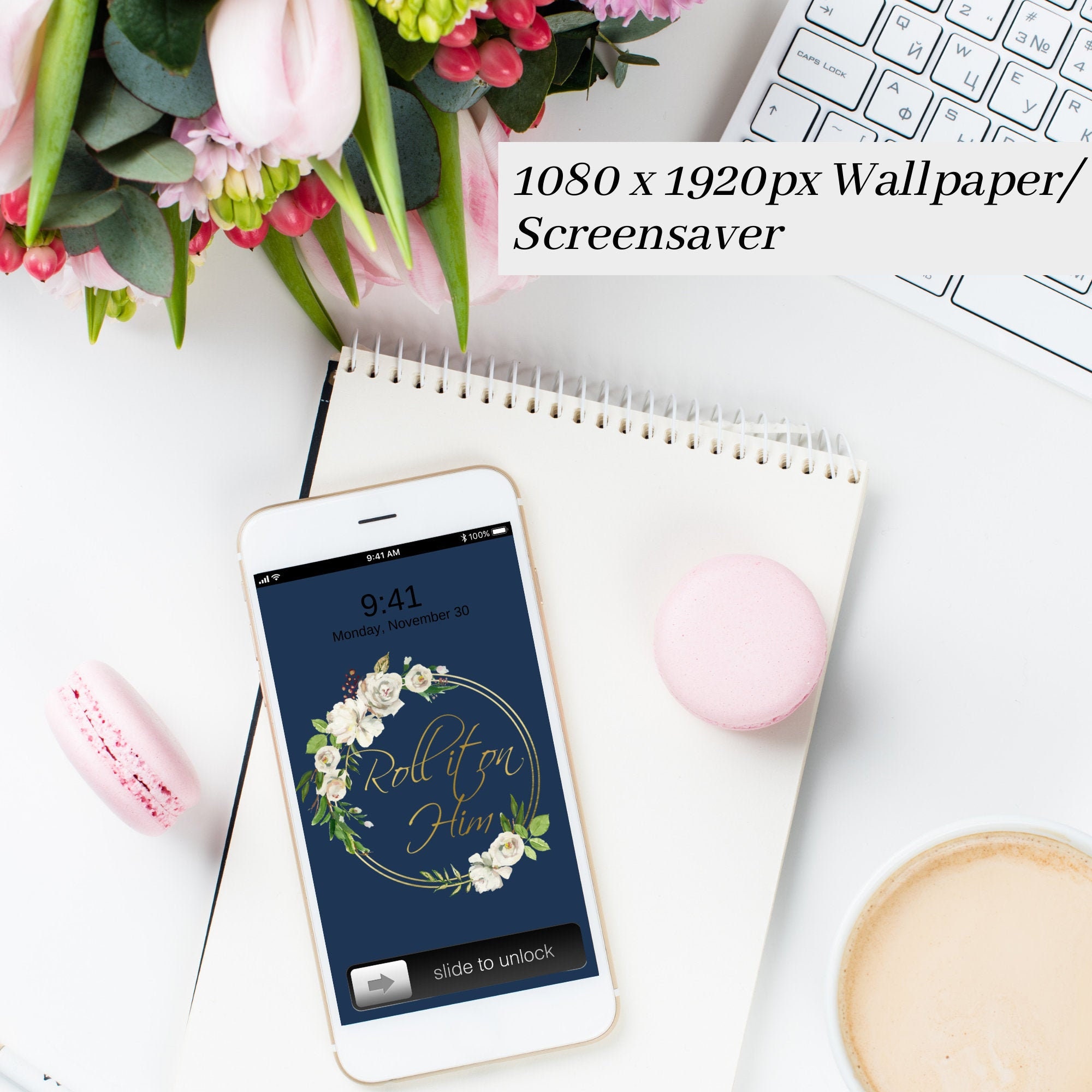 Jw Roll It On Him Screensaver Iphone Android Wall Paper Etsy