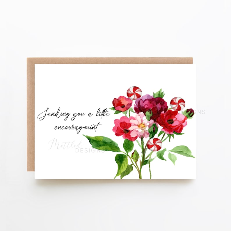 Printable Encouragement Card Encouragement Greeting Card Etsy