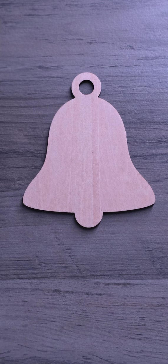 Laser Cut Christmas Ornament Blanks Ready to Paint or Personalize.