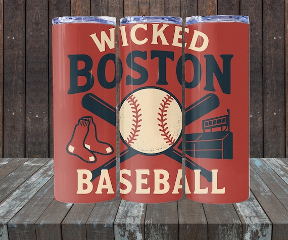 Wicked Boston Baseball Graphic – Vintage Design (SVG PNG)