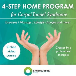 Carpal Tunnel Syndrome Home Treatment / 4-step Holistic Guide / Highly Effective Lifestyle Changes, Exercises, Massage & Visualization