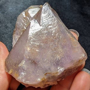 TWIN AURALITE 23 Multi Termination Crystal! Authentic Natural Facet Purple Chevron Amethyst Smoky Quartz Crystal Healing Metaphysical Canada