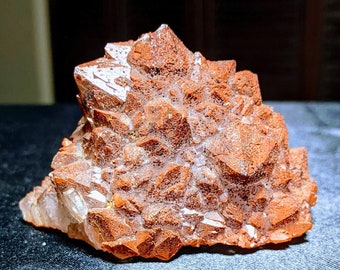 Auralite 23 Red Cap WORLD CLASS Elestial Crystal Record Keepers Certificate of Authenticity Included BEAUTIFUL!! Self standing! Sparkles!